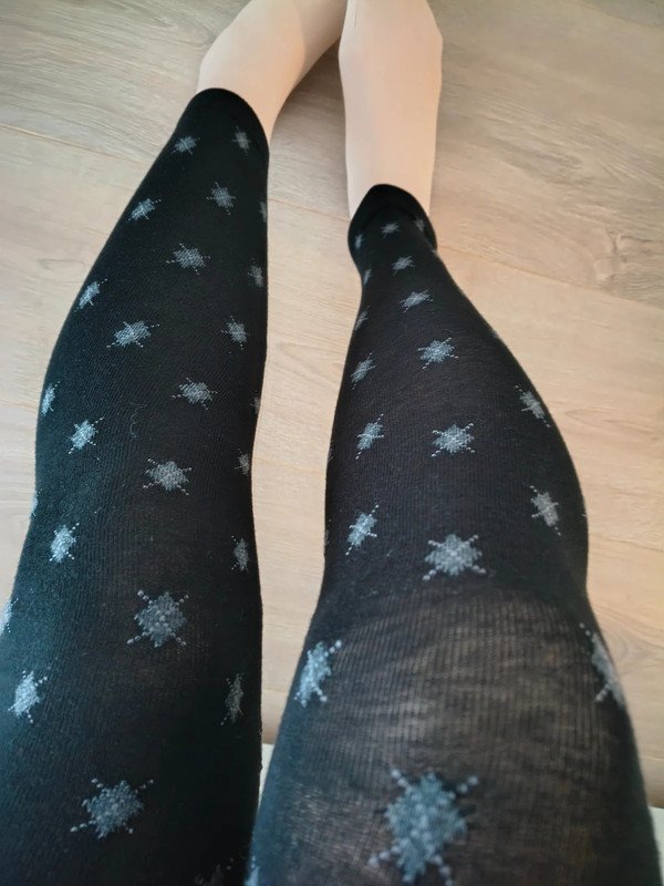 Starlight Print Footless Leggings photo 4