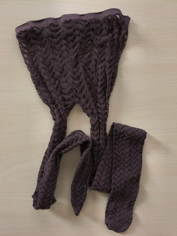 Brown Leaf Lace Tights photo 14