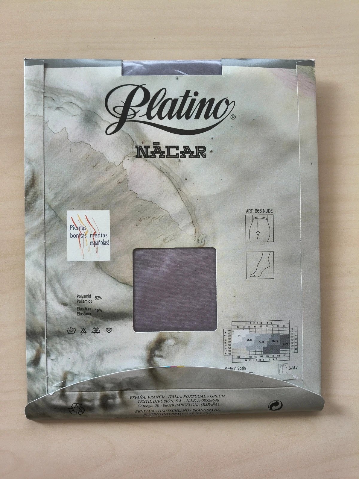 Pearl-Shine Lilac Sheer Tights photo 10
