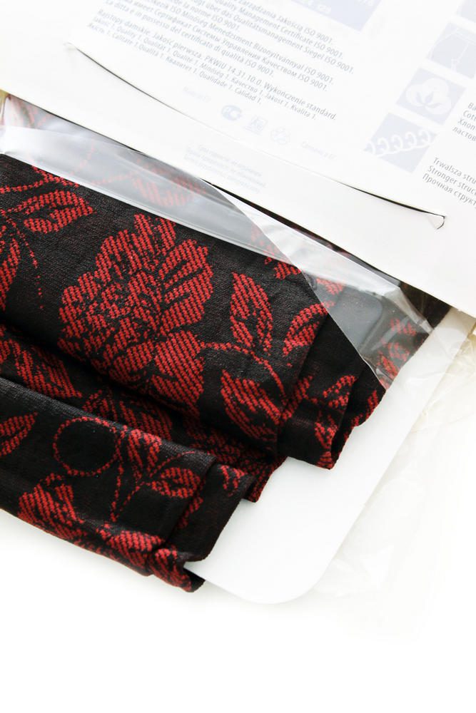 Tights Fiore Golden Line Alba Microfibre