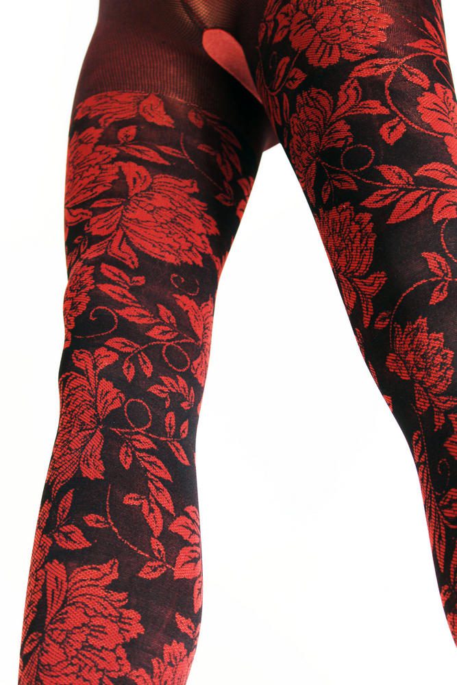 Tights Fiore Golden Line Alba Microfibre