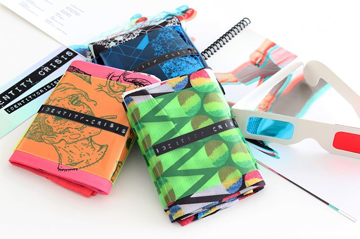 Identity Crisis packages its items in a really cool original way