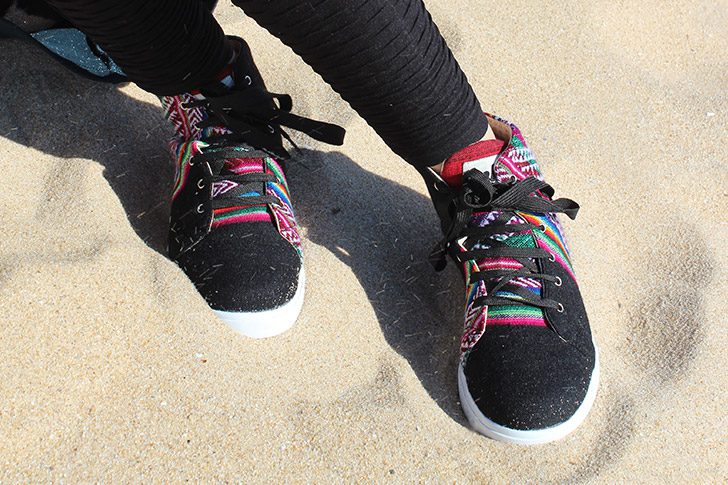 Inkkas Shadow High Top shoes and Gatta Riyo black leggings