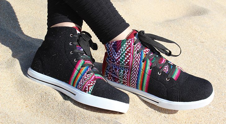 Inkkas Shadow High Top shoes and Gatta Riyo black leggings